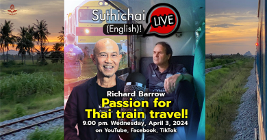 Richard Barrow’s Passion for Thai Train Travel!